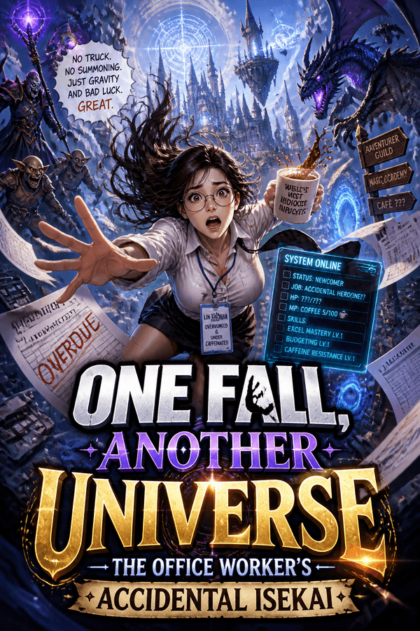 One Fall, Another Universe: The Office Worker's Accidental Isekai