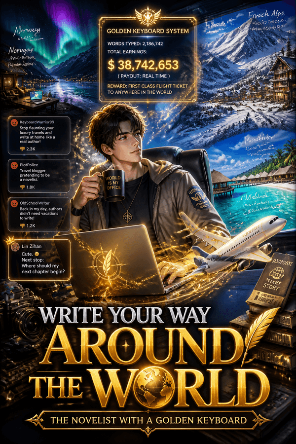 Write Your Way Around the World: The Novelist with a Golden Keyboard