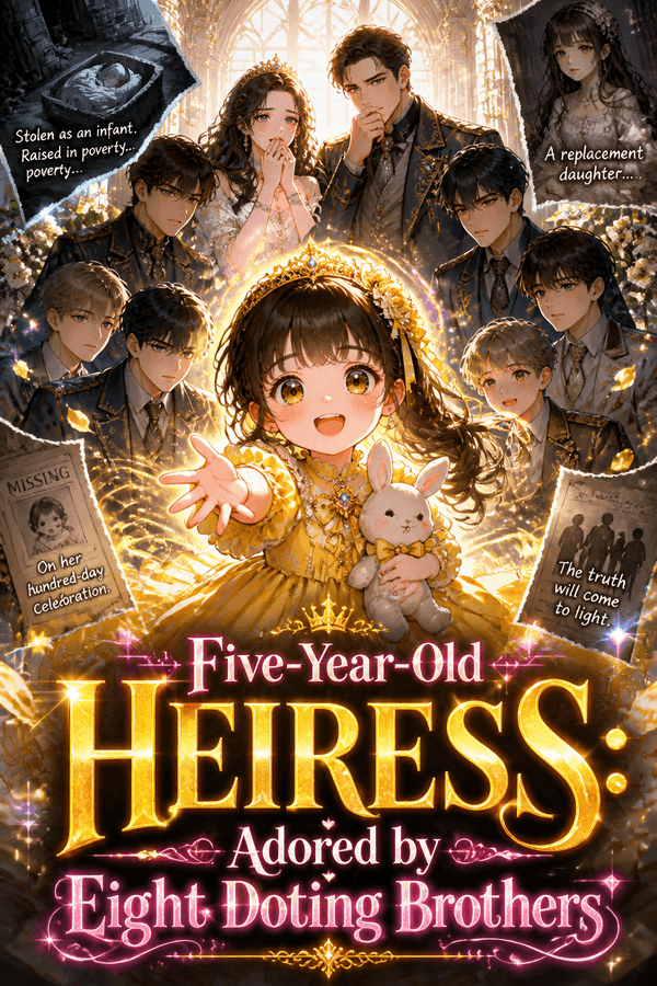Five-Year-Old Heiress: Adored by Eight Doting Brothers