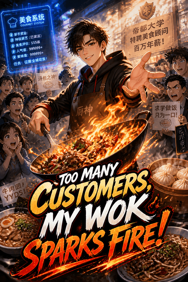 Too Many Customers, My Wok Sparks Fire!