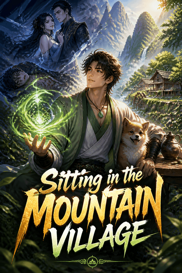 Sitting in the Mountain Village