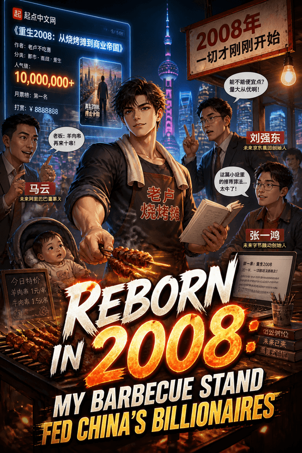 Reborn in 2008: My Barbecue Stand Fed China's Billionaires