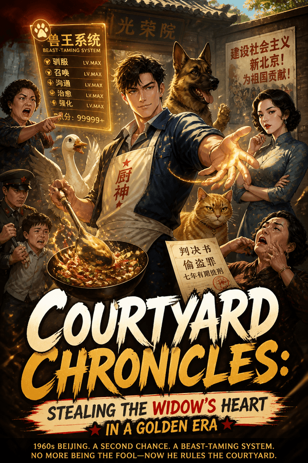 Courtyard Chronicles: Stealing the Widow's Heart in a Golden Era