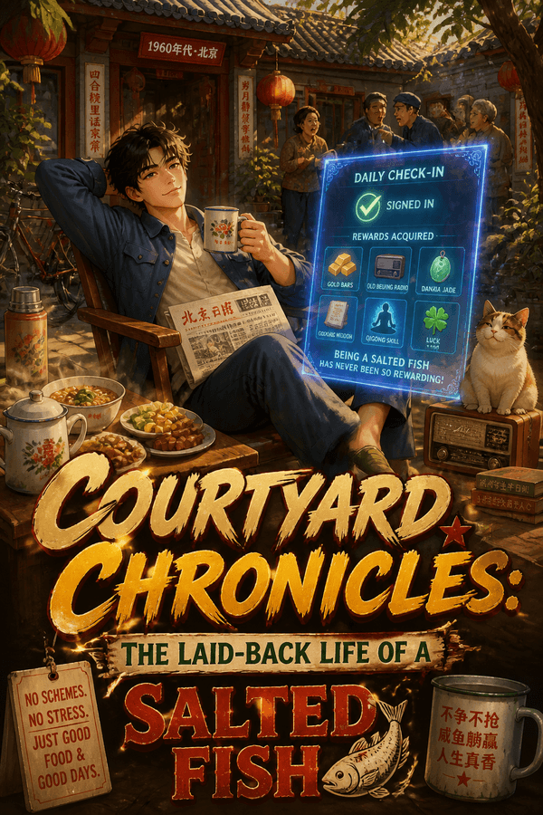 Courtyard Chronicles: The Laid-Back Life of a Salted Fish