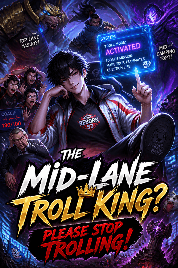 The Mid-Lane Troll King? Please Stop Trolling!