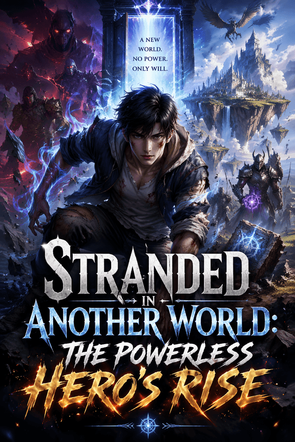 Stranded in Another World: The Powerless Hero's Rise
