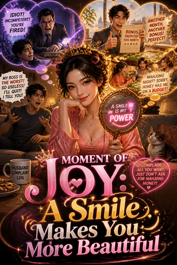 A Moment of Joy: A Smile Makes You More Beautiful