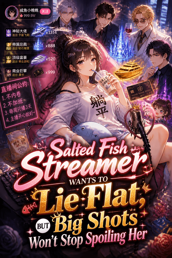 Salted Fish Streamer Wants to Lie Flat, But Big Shots Won't Stop Spoiling Her