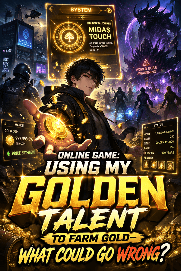 Online Game: Using My Golden Talent to Farm Gold—What Could Go Wrong?