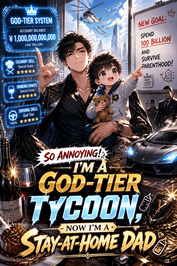 So Annoying! I'm a God-Tier Tycoon, Now I'm a Stay-at-Home Dad