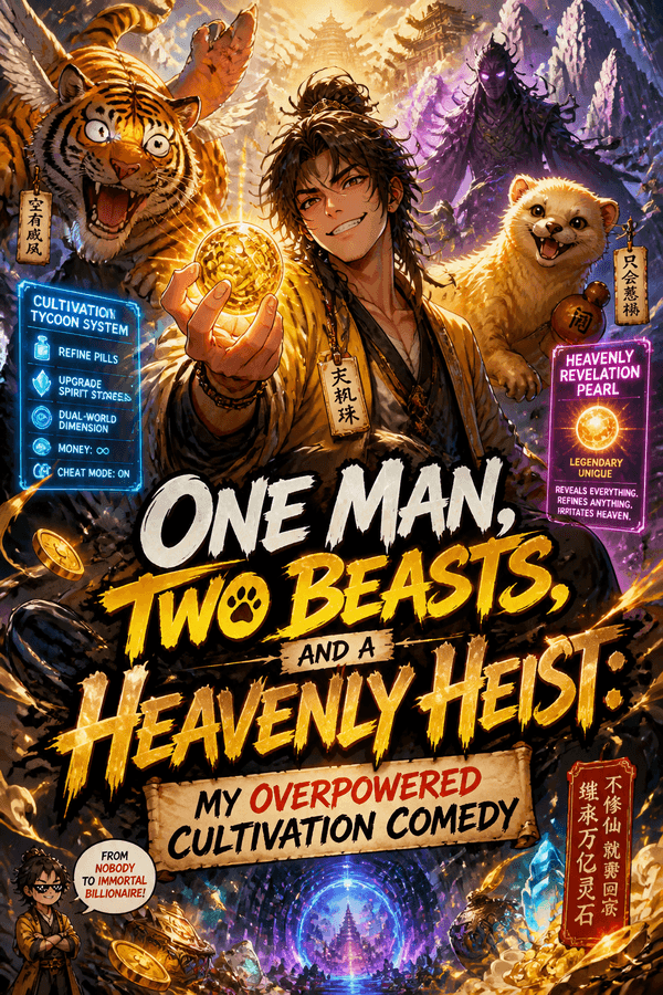 One Man, Two Beasts, and a Heavenly Heist: My Overpowered Cultivation Comedy