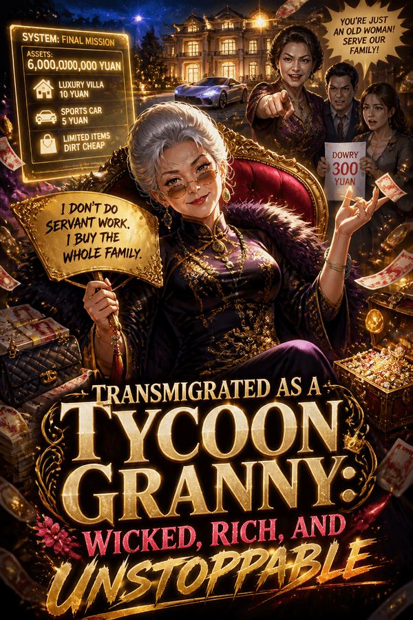 Transmigrated as a Tycoon Granny: Wicked, Rich, and Unstoppable