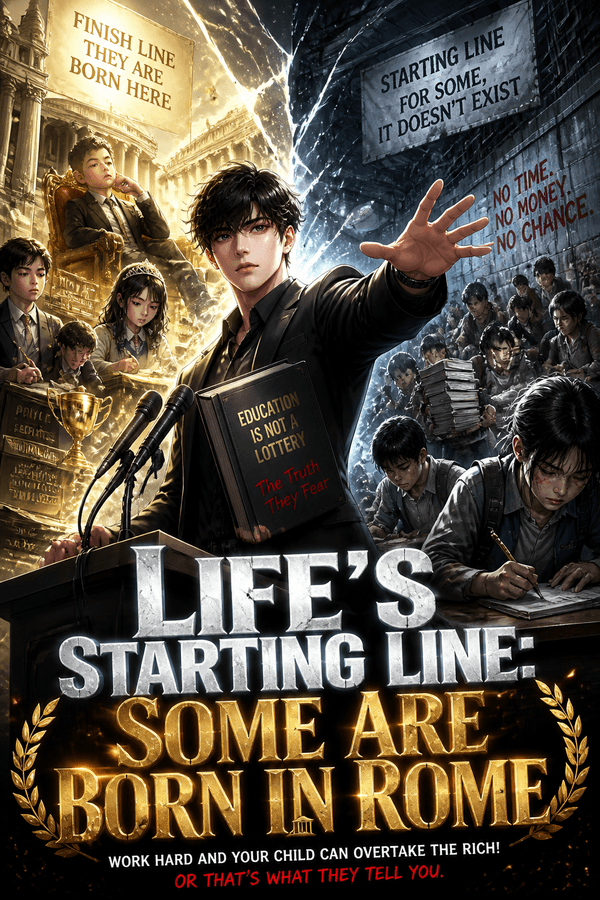 Life's Starting Line: Some Are Born in Rome