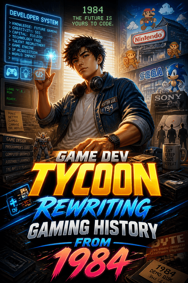 Game Dev Tycoon: Rewriting Gaming History from 1984