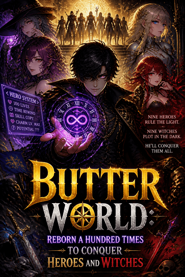 Butter World: Reborn a Hundred Times to Conquer Heroes and Witches