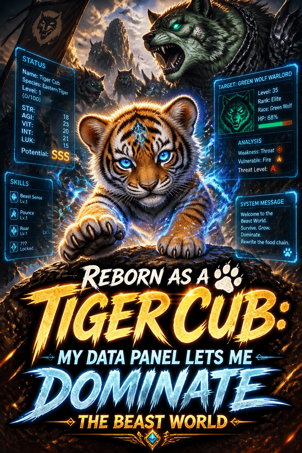 Reborn as a Tiger Cub: My Data Panel Lets Me Dominate the Beast World