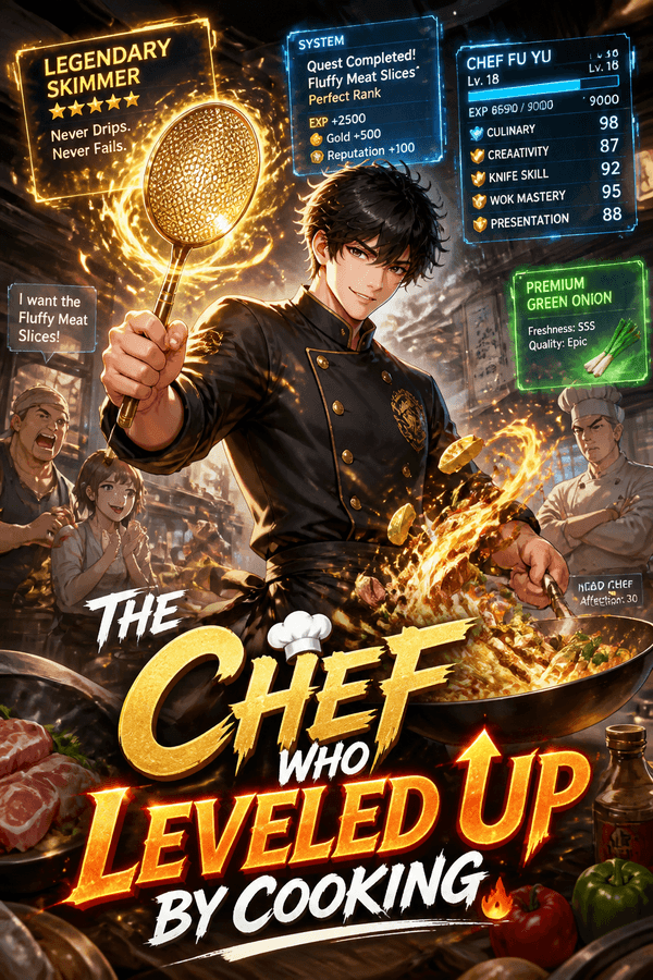 The Chef Who Leveled Up by Cooking