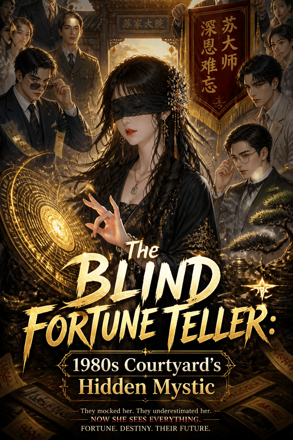 The Blind Fortune Teller: 1980s Courtyard's Hidden Mystic