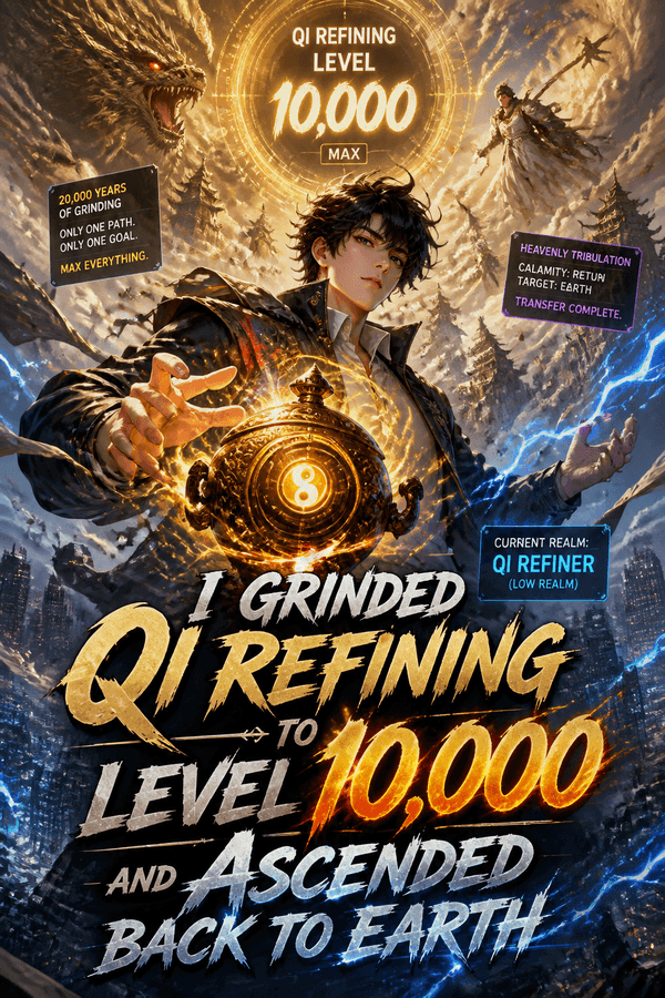 I Grinded Qi Refining to Level 10,000 and Ascended Back to Earth