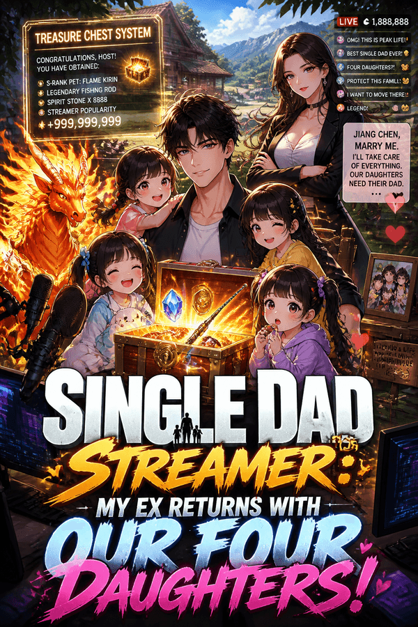 Single Dad Streamer: My Ex Returns with Our Four Daughters!