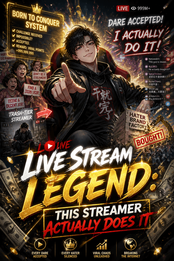 Live Stream Legend: This Streamer Actually Does It