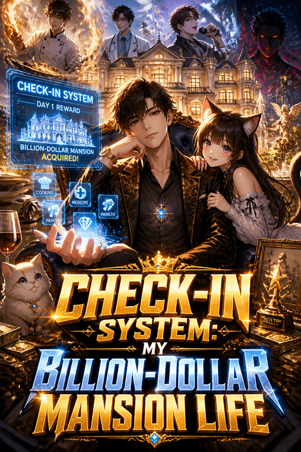 Check-In System: My Billion-Dollar Mansion Life