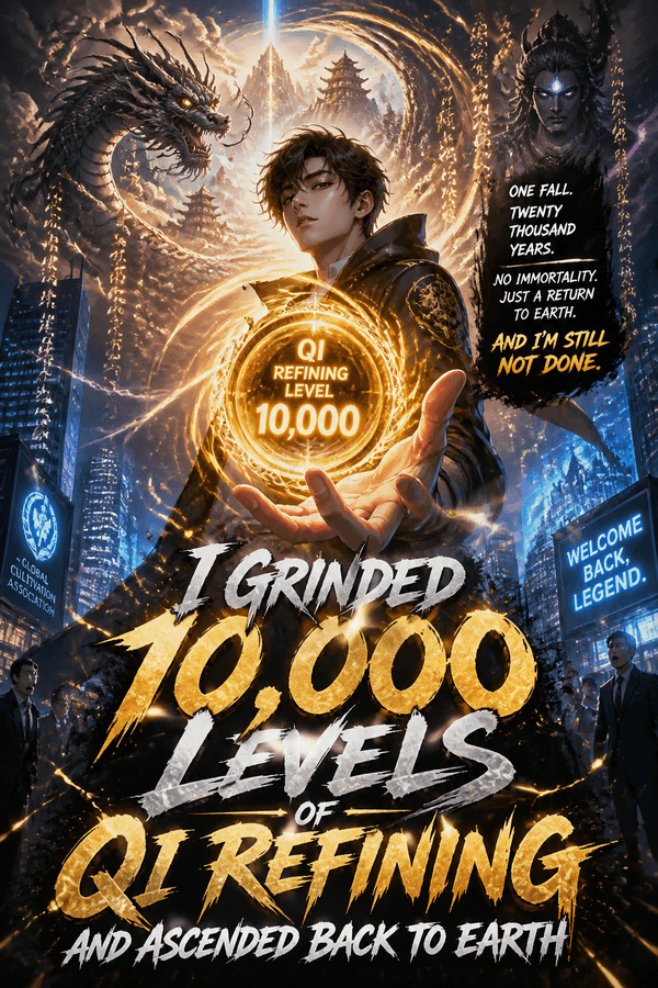 I Grinded 10,000 Levels of Qi Refining and Ascended Back to Earth