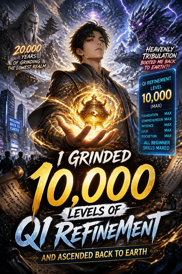 I Grinded 10,000 Levels of Qi Refinement and Ascended Back to Earth