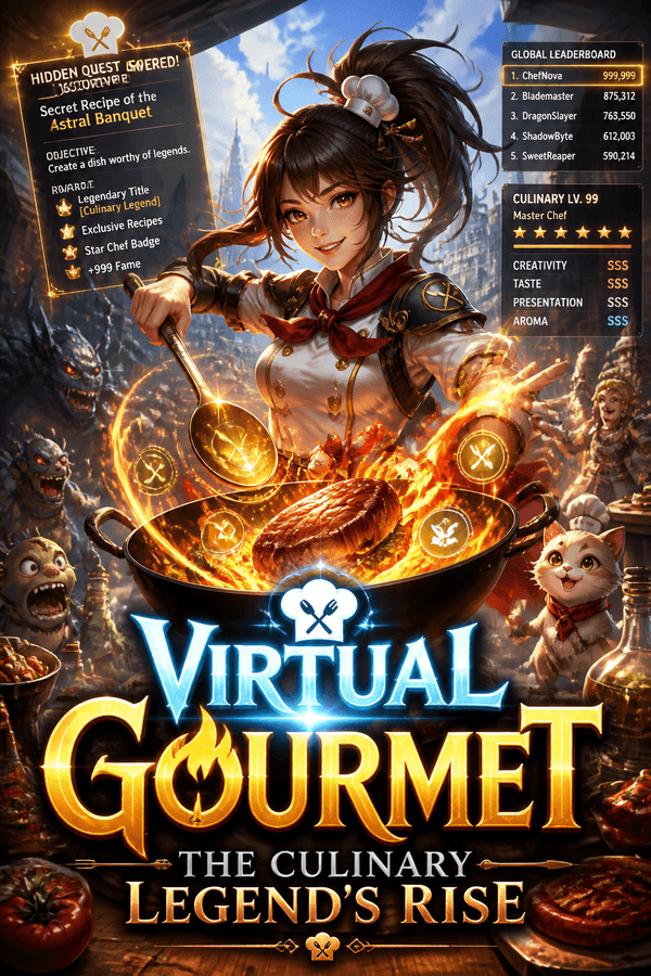Virtual Gourmet: The Culinary Legend's Rise