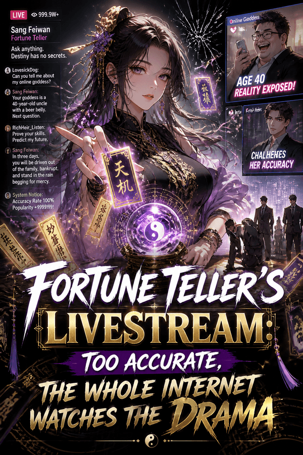 Fortune Teller's Livestream: Too Accurate, The Whole Internet Watches the Drama