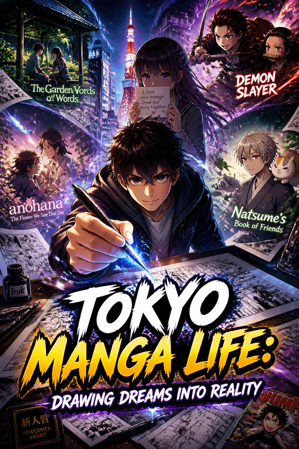 Tokyo Manga Life: Drawing Dreams into Reality