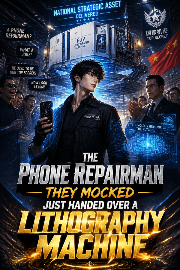 The Phone Repairman They Mocked Just Handed Over a Lithography Machine