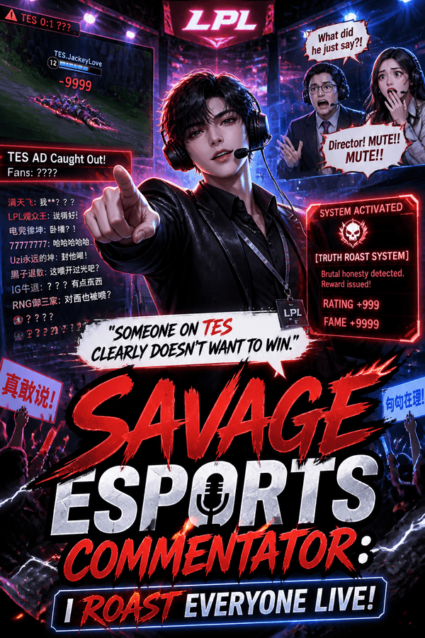 Savage Esports Commentator: I Roast Everyone Live!