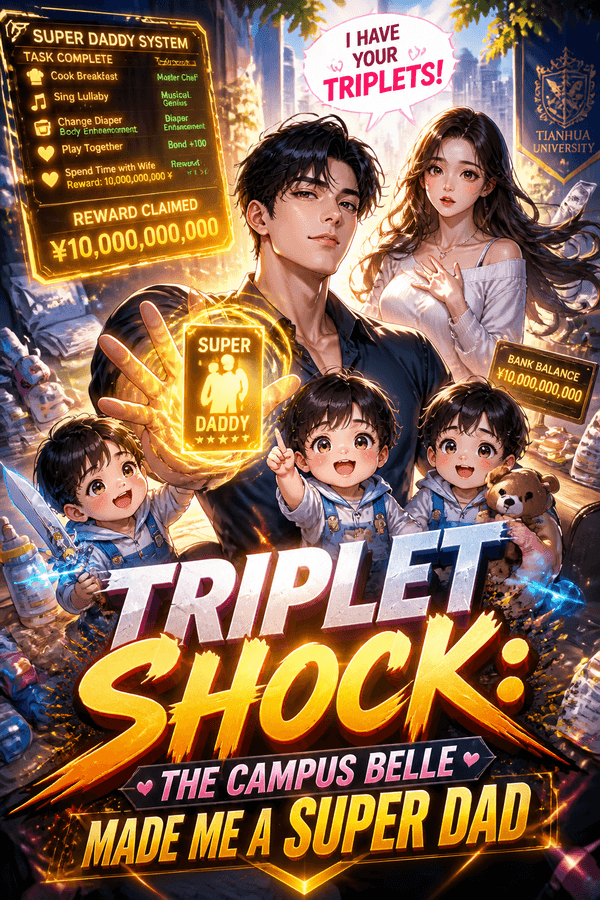 Triplet Shock: The Campus Belle Made Me a Super Dad