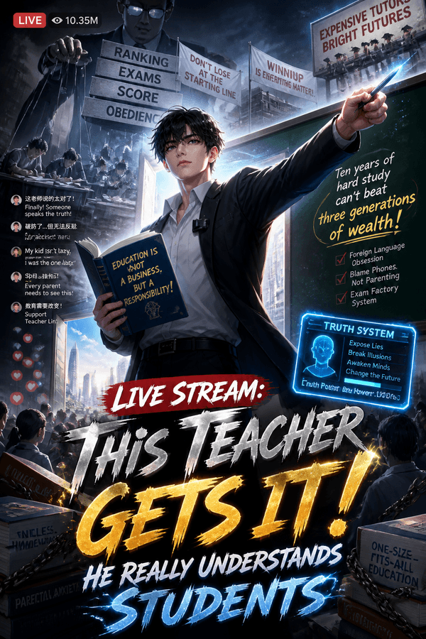 Live Stream: This Teacher Gets It! He Really Understands Students