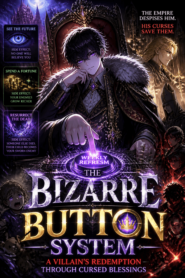 The Bizarre Button System: A Villain's Redemption Through Cursed Blessings