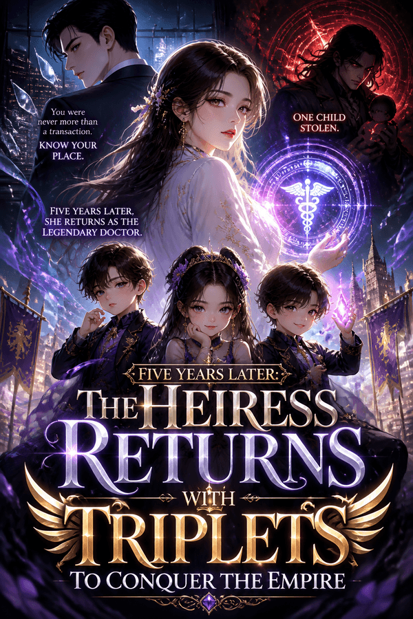 Five Years Later: The Heiress Returns with Triplets to Conquer the Empire