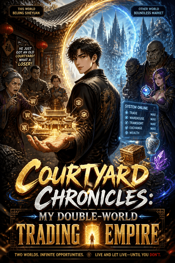 Courtyard Chronicles: My Double-World Trading Empire