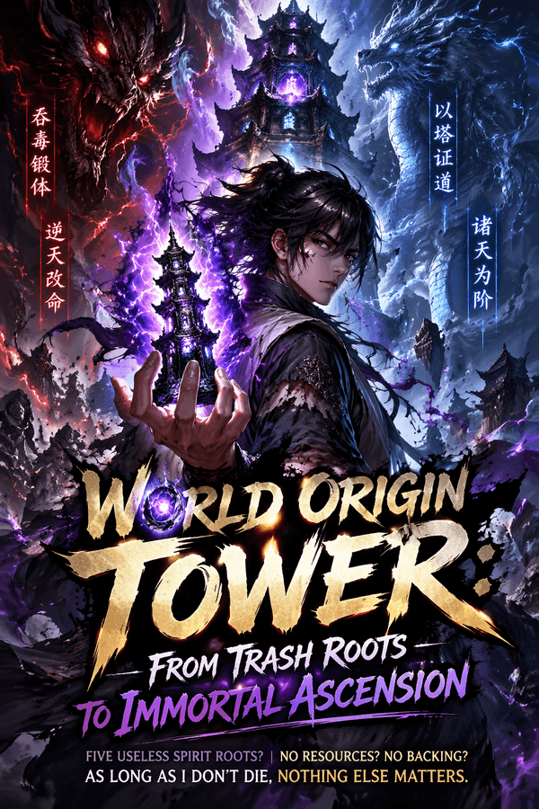 World Origin Tower: From Trash Roots to Immortal Ascension