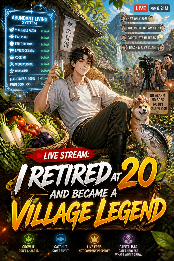 Live Stream: I Retired at 20 and Became a Village Legend
