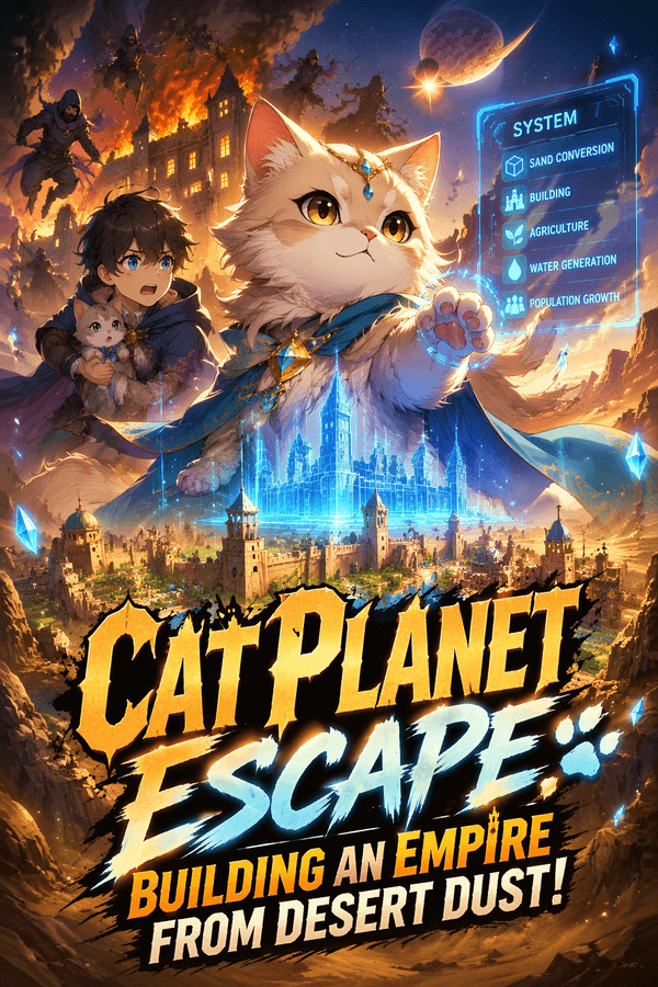 Cat Planet Escape: Building an Empire from Desert Dust!