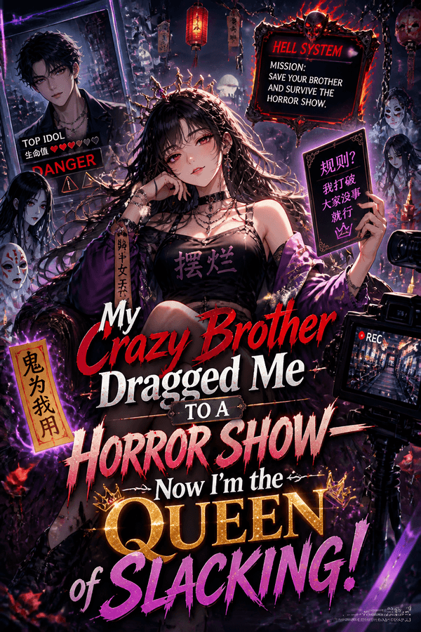My Crazy Brother Dragged Me to a Horror Show—Now I'm the Queen of Slacking!