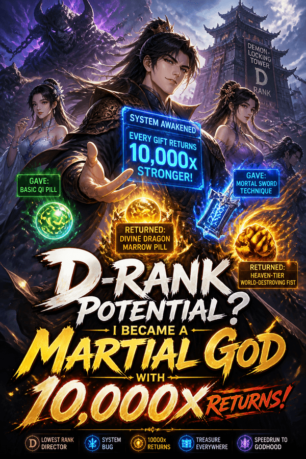 D-Rank Potential? I Became a Martial God with 10,000x Returns!