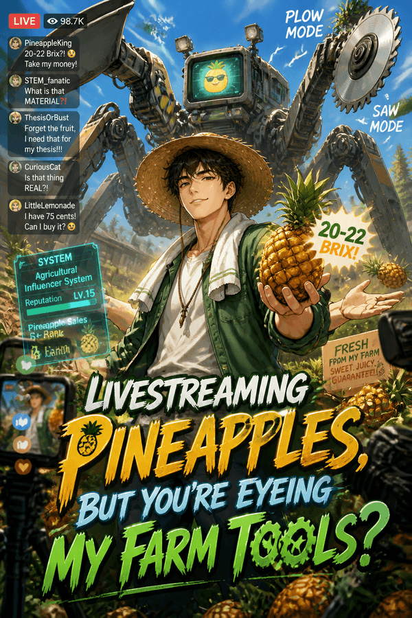 Livestreaming Pineapples, But You're Eyeing My Farm Tools?