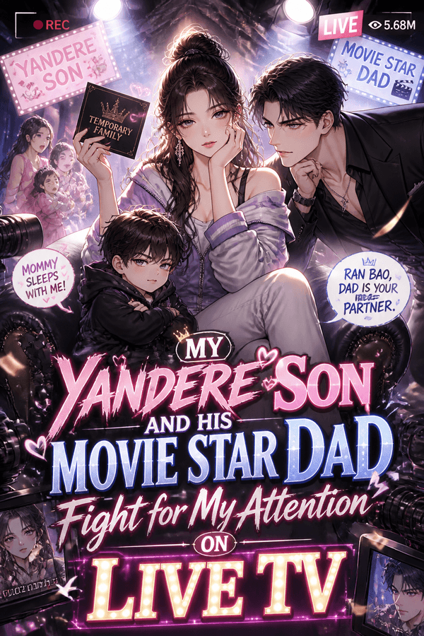 My Yandere Son and His Movie Star Dad Fight for My Attention on Live TV