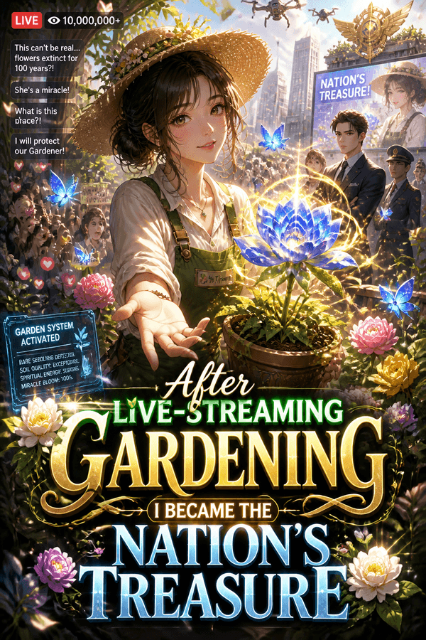 After Live-Streaming Gardening, I Became the Nation's Treasure