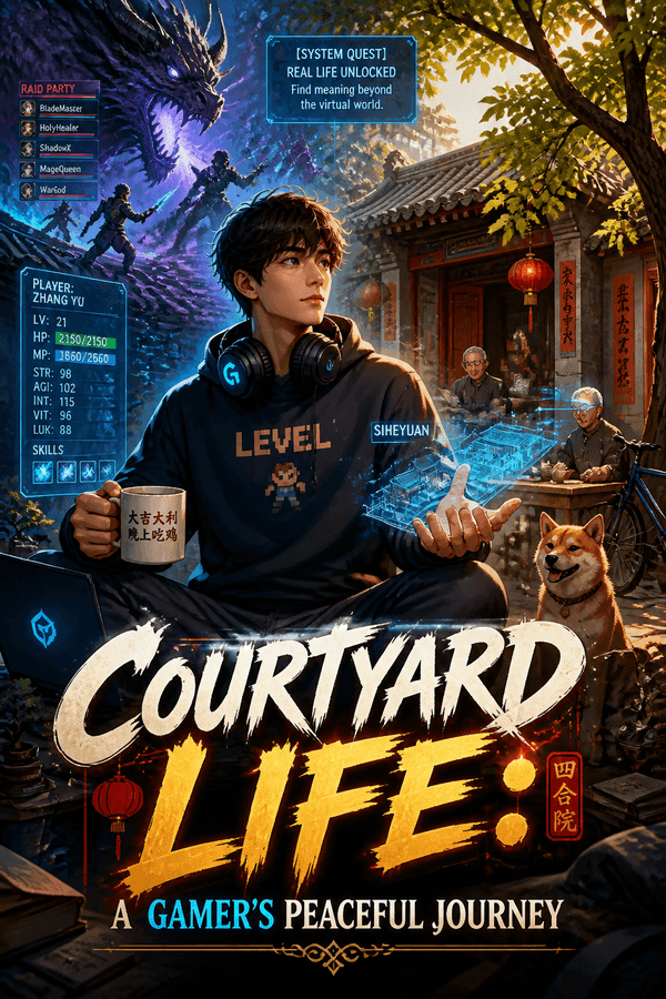 Courtyard Life: A Gamer's Peaceful Journey