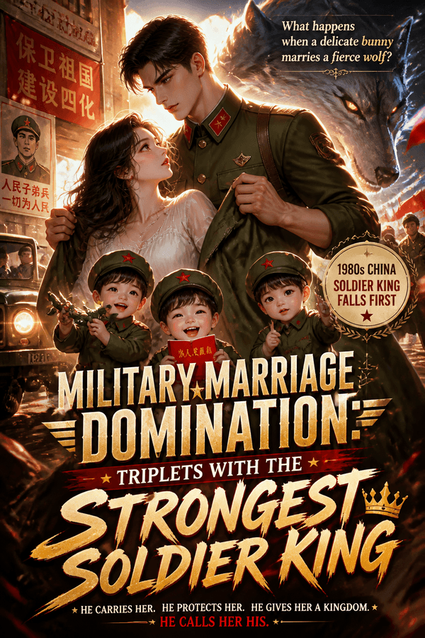 Military Marriage Domination: Triplets with the Strongest Soldier King