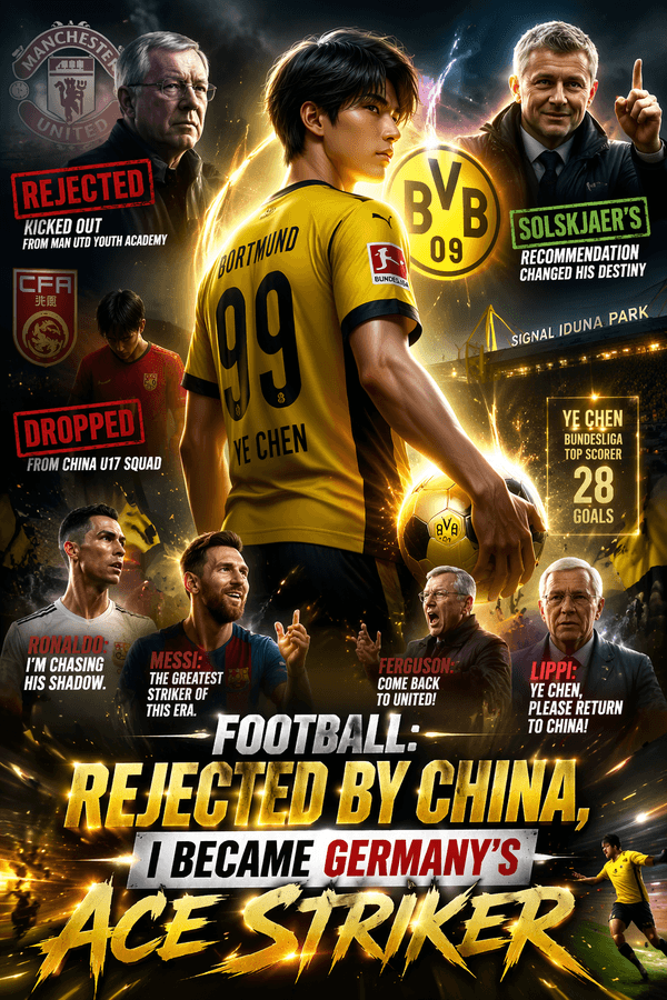 Football: Rejected by China, I Became Germany's Ace Striker