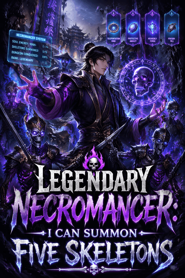 Legendary Necromancer: I Can Summon Five Skeletons